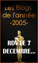 Les blogs de l'anne 2005 -- 05/12/05