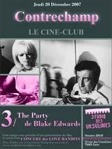 Flyer Cineclub de Contrechamp The Party