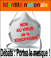 Identité nationale : Portez le masque anti-xénophobie !