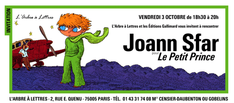 Joann Sfar Le Petit Prince