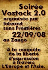 Soirée Vostok 2.0  - Internet Sans Frontières
