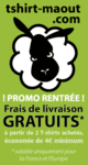 Frais de livraison Gratuits sur tshirt-maout! -- 21/08/08