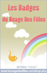 Le badges du Nuage des Filles -- 08/07/07