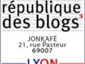 Rpublique des Blogs 3me dition  Lyon -- 12/03/08