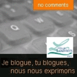 Je blogue, tu blogues, nous nous exprimons... -- 27/09/08