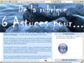 6 Astuces pour... -- 13/03/08