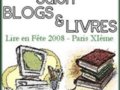 Salon 'Blogs et Livres' -- 08/10/08