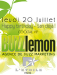 L'anniversaire de Buzz lemon -- 18/07/06