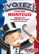 Votez Montcuq pour le prochain monopoly